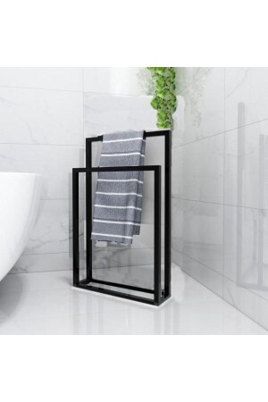 MNZ-Touch Holder Footed Model 2-piece Black MHG-0053 - Mirayevim