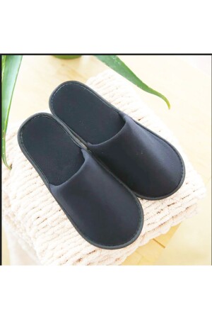 MNZ-Towel Black Pair كريميا فندق سليپر 10 أزواج - Chochili