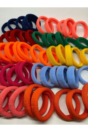 MNZ-Towel Buckle 100 قطعة لون مختلط - Emma Ties