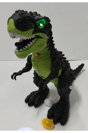 بطارية ديناصورات من نوع MNZ-Toy تعمل، الأضواء، الأصوات، المشي، وضع البيض، تعكس ديناصور + الحزمة 05050001028sa - oyuncakçısavaş &europe shop