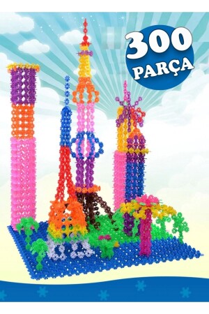 أدوات تخليدية من طراز MNZ-Toy 300 قطعة تدريب العصى أدوات متوافقة من طراز Interlocking Discs مجموعة أدوات تعليمية - Hyd