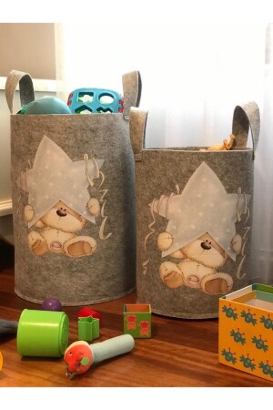 MNZ-Toy مخزن السلة لعبة وغسيل السلة، المنظم - Bebekoda