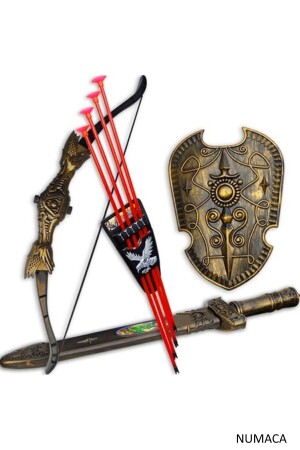 (MNZ-Toy) حربية السيف السيفية (Sword Shield) مجموعة السهم السيفية (Plastic Toy) - مجموعة كبيرة - Numaca