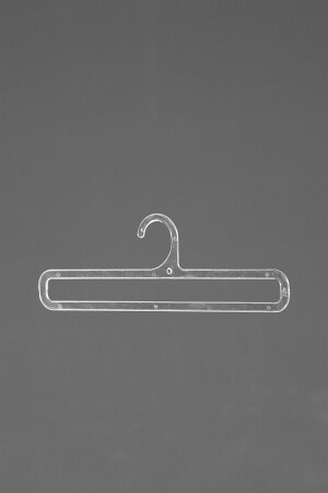 MNZ-Transparent Shawl Hanger المستطيل المكون من 50 - Askıcı