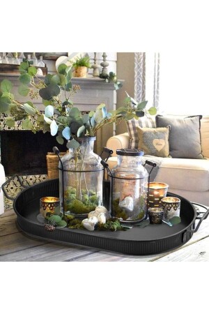 MNZ-Tray 54 × 23 سم - أسود GLV0555 - The Mia