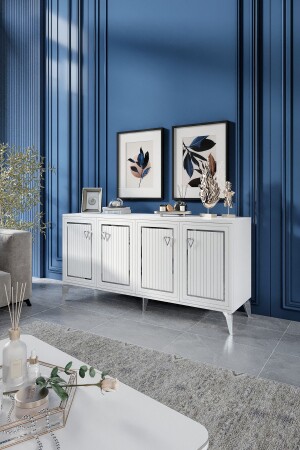 مكنسة MNZ-Trend MDF Mebrane Cover الفضة البيضاء KNS1005 - Mapa