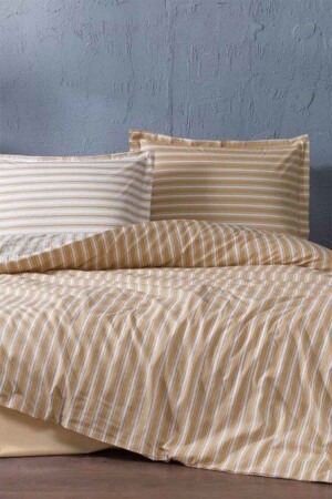 MNZ-Trioline Double Duvet Cover Set براون EVTNVTÖZDL00554 - Özdilek