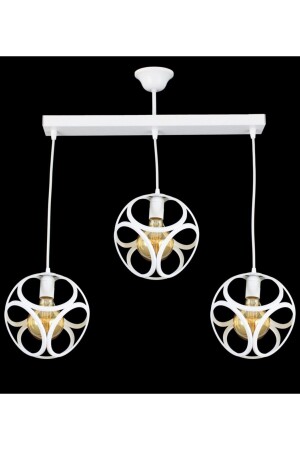 MNZ-Triple Modern Circle Cube Model Lamp Pendant Chandelier LMBDR35382 - Lambadar