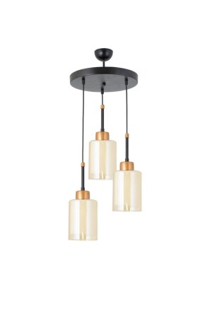 MNZ-Triple Round مضاعفة الزجاج النموذج الرياضي الحديث ضوء اللونة المضيء LMBDR35451 - Lambadar