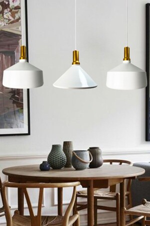 MNZ-Triple White Adfabilis مصباح العلق طاولة الطعام غرفة المعيشة المطبخ قاعة الفندق عرض المقاهي BMM3013XXXX02 - Bamyum