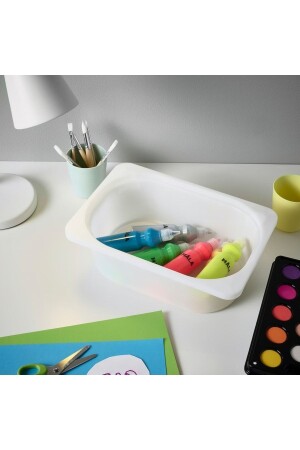 MNZ-Trofast أبيض 20x30x10 سم غرفة الأطفال السلع الألعاب الملابس الخزينة الخزينة الصندوق الدرج 1170091412 - IKEA