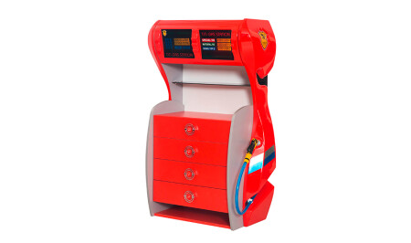 ملابس محطة MNZ-TT الحمراء - Cadde Yıldız