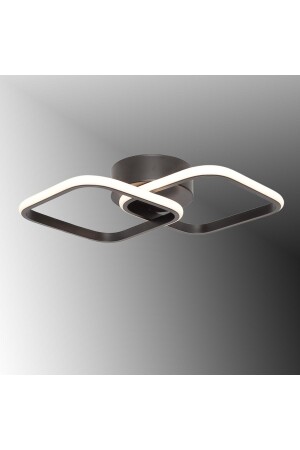 MNZ-Tt405-2-sy مات أسود 2 قطعة مربعة (نور النهار) LED شمعة TT405-2-SY-GNR - TT AYDINLATMA