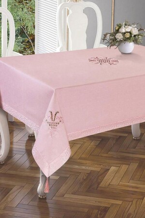 مادة MNZ-Tulip غطاء طاولة مسحوق 161378 - Çeyiz Diyarı