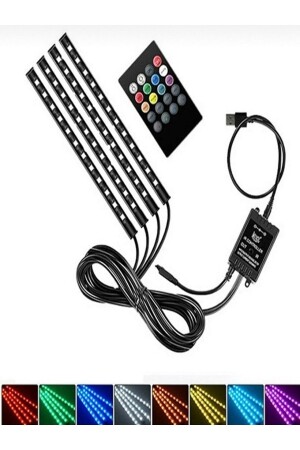 التلفزيون من قِبل (MNZ-TV) الإضاءة الخلفية للسيارات تحت القدم أدى المراقبة الليلية لمبة بيئة (TVLED) - MİRCAR