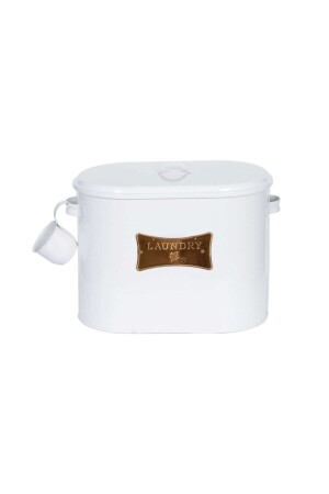 MNZ-Two Compartment مقياس لوحة معدنية مطبوعة مسحوق مكفف ل041 12 لتر - Laundry