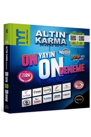 MNZ-Tyt 2024 10 بثات 10 تجارب جميعها مع حل الفيديو - Altın Karma