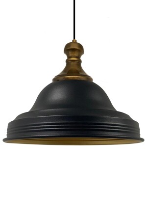 MNZ-Ulmete Black Knob Headboard مصباح معلق واحد شمعة غرفة المعيشة مكتب الفندق شمعات التصميم العصر BMM2029TB - Bamyum