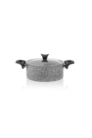 MNZ-Ultra Granite Deep Pot 24 سم تقليدي-متعدد - Taç