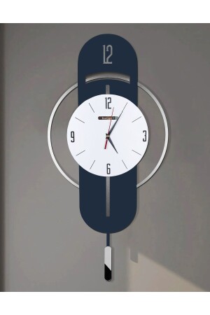 MNZ-Ultra silent - ذهب و فضة تفاصيل - هدية - غرفة المعيشة - مكتب - ساعة جدارية د32 انتراكيت - Racartshop