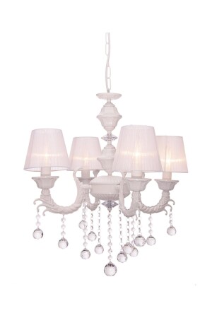 إضاءة MNZ-Umu الرواية 4-قطع كأس أبيض شمعة 3600-24A-04 - Umur Aydınlatma