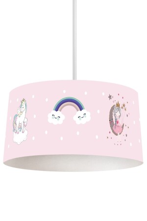 MNZ-Unicorn و Princess نمط غرفة الأطفال وطفولات مصباح معلق شمعة Tlav-281 TLAV-281 - Talia Home