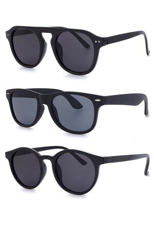 نظارات شمسية من نوع MNZ-Unisex مجموعة من 3 HARRY3LÜSET - Modalucci