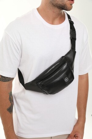 كيس من الجلد الأسود المزيف من الـ MNZ-Unisex - D'vers