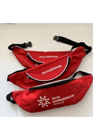 كيس الخصر الأحمر MNZ-Unisex Bkd-bc1 - Bilim Kahramanları Derneği