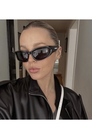 نظارات شمسية من نوع MNZ-Unisex النساء الرجال الرياضيات التقنية النموذج الجديد صورة النموذج الأسود الزجاج الإطار الفضاء جاستن النموذج JUSTİ - LOOKUP