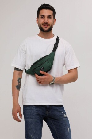 كيس MNZ-Unisex Khaki 2 كيس كتف وخصر - D'vers