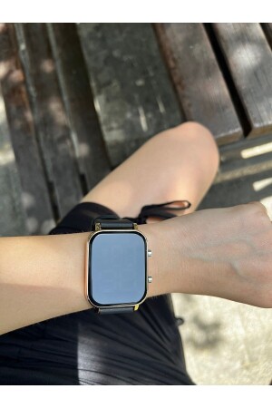 MNZ-Unisex السيليكون الأسود رقمية LED ساعة الذراع ساعة الذراع ÇENÇEN02141521 - ÇENÇEN