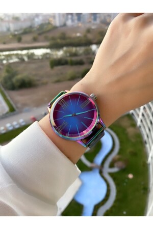MNZ-Unisex Model Steel Magnet Strap ساعة معصم المتناسقة ÇENÇEN0202509 - ÇENÇEN