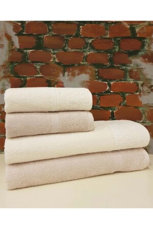 MNZ-Unisex كريم أوركيد أفضل مجموعة حمام تركية MST06947 - Özdilek