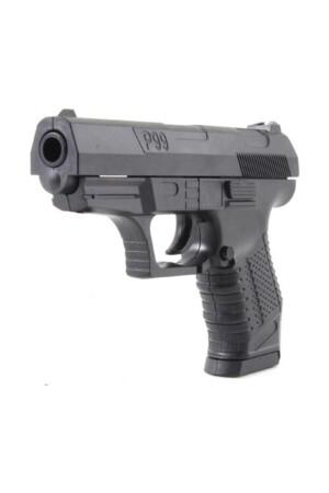 MNZ-Unisex أطفال أسود ذو كرة صغيرة إطلاق النار بندقية P99 - can oyuncak