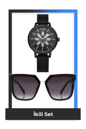 مجموعة ساعة سوداء MNZ-Unisex Stsa003298 STSA003298 - Aqua Di Polo 1987