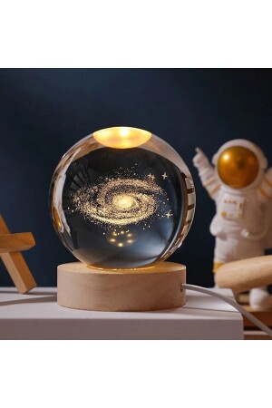 كرة زجاجية من نظام MNZ-USB مع غبار غبار طراز درب التبانة - Mobgift