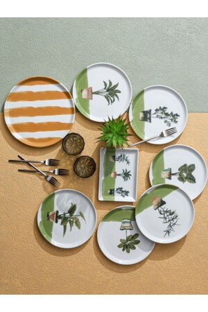 MNZ-Utkan 18 قطعة طعام وجبة الإفطار مجموعة 04POR035076 - Porland