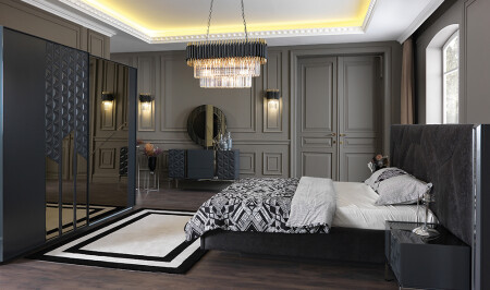 غرفة نوم قاعدة أنتراتيكيت MNZ-Vadi - Cadde Yıldız