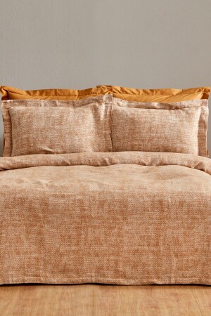 MNZ-Valere مضاعفة سرير مجموعة الخردل - Karaca Home