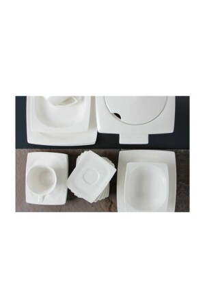 MNZ-Valeria 86 قطعة عشاء مجموعة لـ 12 شخص 04ALM001994 - Porland