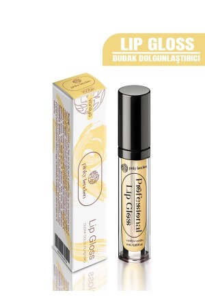 MNZ-Vanilla Lip Plumping و Shine Lip Gloss - Pinky London