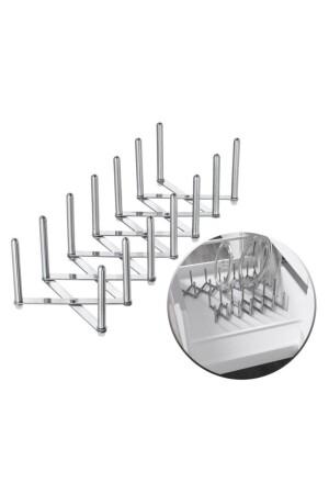 MNZ-Variera غطاء الوعاء من الفولاذ المقاوم للصدأ 6 قطع تمدد 02670 - IKEA