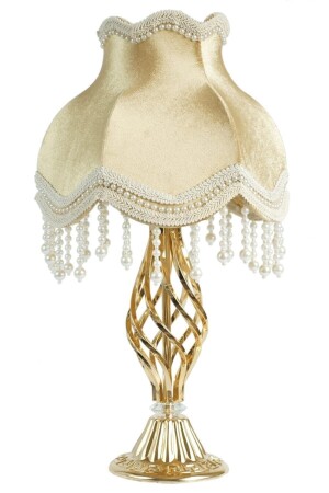 MNZ-Velvet مغطاة باليد المصنوعة من النموذج الكلاسيكي لمصباح ظل PRA-2083482-7686 - Dekovien