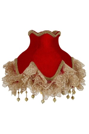 MNZ-Velvet مغطاة باليد النموذج الكلاسيكي الشعاع الأحمر الشعاع القديم SAP0005 - Dekovien