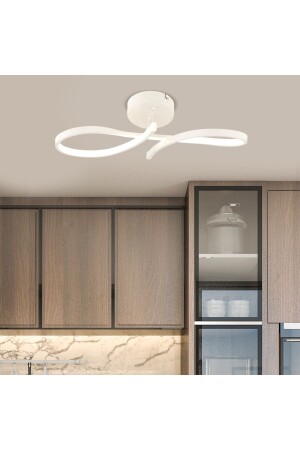 MNZ-Vetto أبيض 38 وات Plafonier 3 لون LED مطبخ حديث حمام أدى غرفة المعيشة مصباح معلق - Apliqa