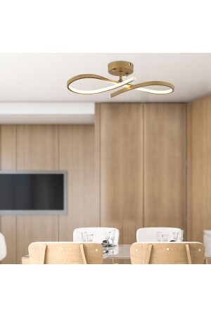 MNZ-Vetto Antique 38 وات Plafonier 3 Color LED مطبخ حديث حمام أدى غرفة المعيشة مصباح معلق - Apliqa