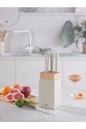 MNZ-Viego 6 قطعة سكين المجموعة كريم - Karaca