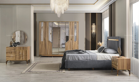 غرفة نوم MNZ-Vienza MDF - Cadde Yıldız