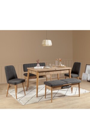 MNZ-Vina طاولة المطبخ الإضافية مجموعة الأنتراكيت الأطلسي - Reysa Mobilya